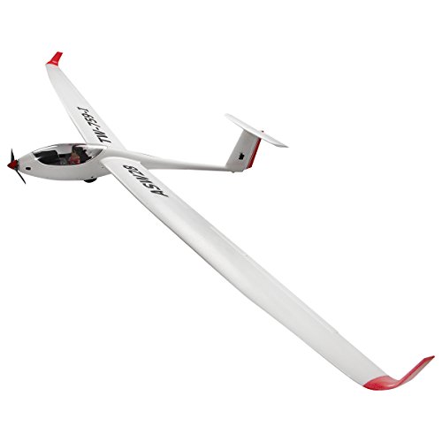 COSTWAY 2,4 G 6-CH PNP Segelflugmodell Ferngesteuertes Modellflugzeug Modells Elektro Flugzeug Outdoor Spielzeug Spannweite 260 cm
