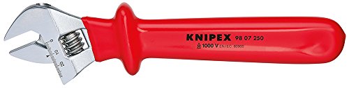 KNIPEX 98 07 250 Rollgabelschlüssel verstellbar 260 mm