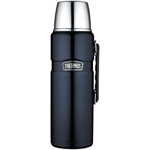 Thermos 4003.248.120 Isolierflasche Stainless King edelstahl (1,2 Liter) cranberry