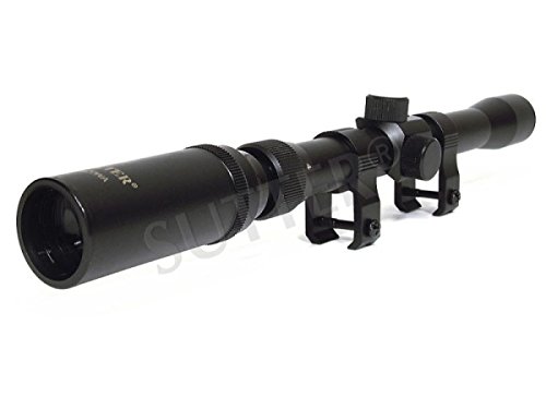 Zielfernrohr 3-7x20 Duplex inkl. 11mm Montagen - für Kleinkaliber & Luftgewehr - Rotpunkt Zielvisier RedDot