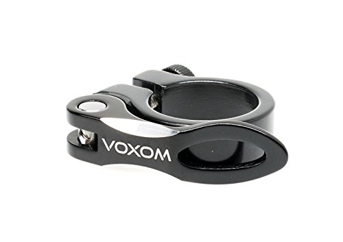 Voxom Sak2 31,8mm, Inkl. Schnellspanner Sattelklemme, Schwarz, 31,8 mm