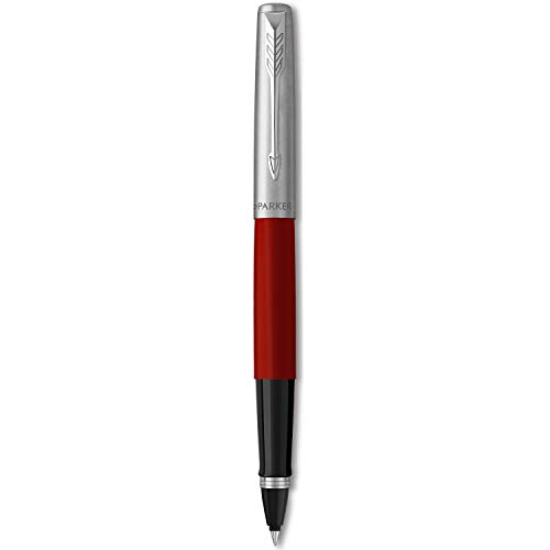 Parker Jotter ORIGINALS Tintenroller in rot, feine Schreibspitze, schwarze Tinte