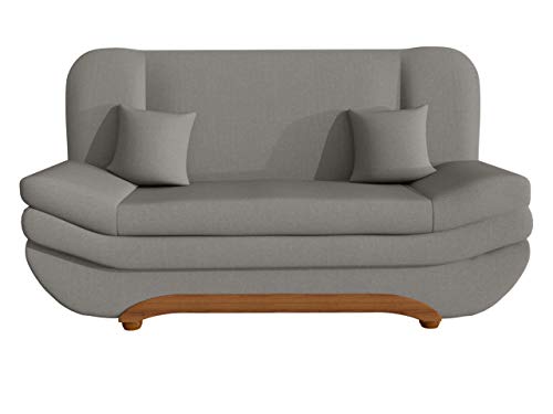 Mirjan24  Sofa Weronika mit Bettkasten und Schlaffunktion, Schlafsofa, Große Farb- und Materialauswahl, Couch vom Hersteller, Wohnlandschaft