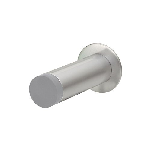 SOLIDO Wand-Türpuffer ø 20 mm | Länge: 100 mm | Türstopper | Aluminium silber | 1 Stück
