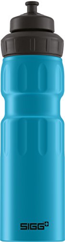 SIGG WMB Sports Blue Touch, Sport Trinkflasche, 0.75 L, Aluminium, BPA Frei, Blau