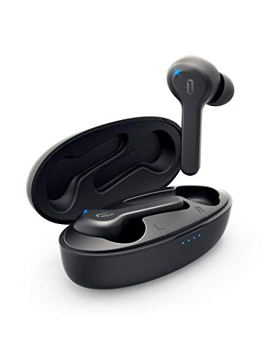 TaoTronics True Wireless Kopfhörer Bluetooth 5.0 TWS In-Ear Kopfhörer mit Ladehülle und Integriertem Mikrofon Mini Ohrhörer mit Touch Steuerung und 40 Std. Spielzeit