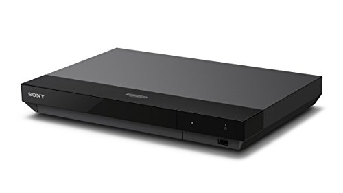 Sony UBP-X700 4K Ultra HD Blu-Ray Disc Player (4K HDR, 4K Streaming Dienste, Super Audio CDs (SACD), USB, Wifi, HDMI) Schwarz