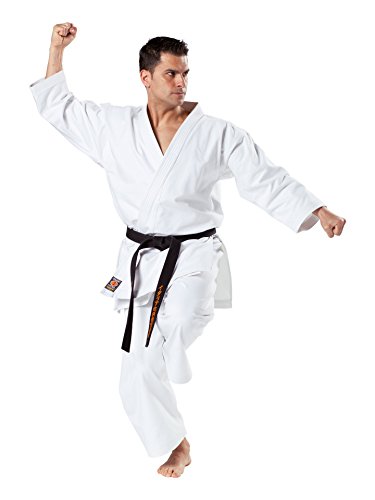 Kwon Karateanzug Kata in 12 Oz. Trad., ohne Logo Farbe: Weiss, Grösse: 170 cm
