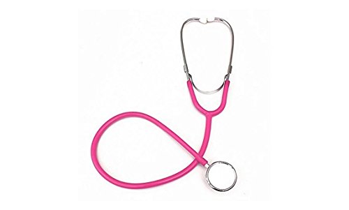 Pro Dual Head EMT Stethoskop für Arzt Krankenschwester Vet Medical Student Gesundheit blood-pink