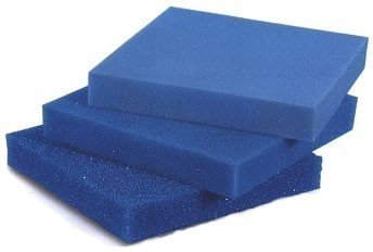 Filterschaum Filtermatte - Blau 50 x 50 x 5 cm 'grob' (ppi 10)