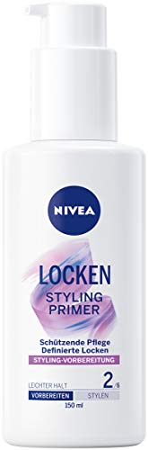 NIVEA LOCKEN Styling Primer, Feuchtigkeitsspendende Creme zur Vorbereitung von lockigen Haarstylings, 3er-Pack (3 x 150 ml)