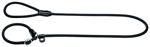 Hunter 39116 Retriever-Leine Freestyle, schwarz, 10 mm breit, 170 cm lang