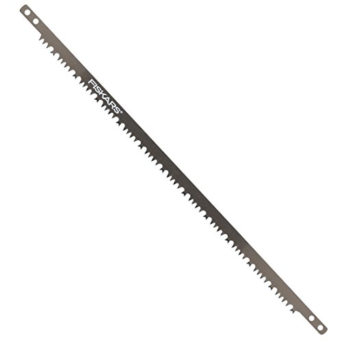 Fiskars Bügelsäge mit feststehendem Blatt für feuchtes Holz, Länge: 62 cm (21 Zoll), Inklusive Sägeblattschutz