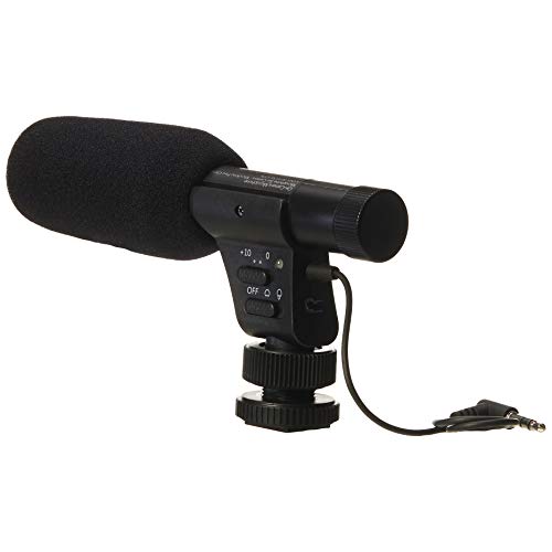 AmazonBasics - LJ-OCM-002 Mikrofon zur Befestigung auf Kameras