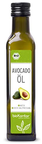 Avocadoöl/Avocado-Fruchtfleischöl - Bio-Zertifiziert - nativ, kaltgepresst, 100% rein von bioKontor - 250ml