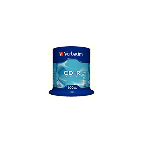 Verbatim 43411  CD-R 52x 100-pack   Optical Media