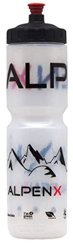 criwinic Nature Bio Sport Trinkflasche Fahrrad AlpenX, 950 ml, BPA frei, aus Zuckerrohr hergestellt, biologisch abbaubar