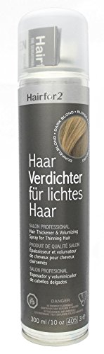 Hairfor2 Haarverdichtungsspray dunkelblond, 1er Pack (1 x 300 g)