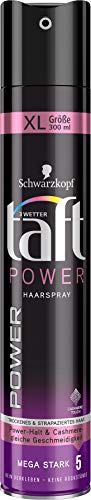 Schwarzkopf 3 Wetter Taft Haarspray 300ml Power Cashmere Touch, 1er Pack (1 x 300 ml)
