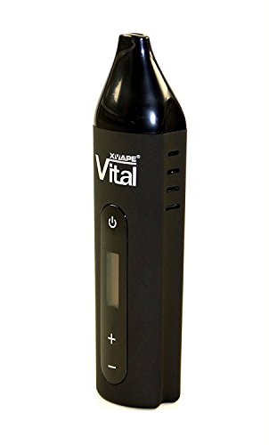 Vaporizer Xvape Vital - für Kräuter - stufenlose Temperaturregulierung - OLED Display - Farbe schwarz