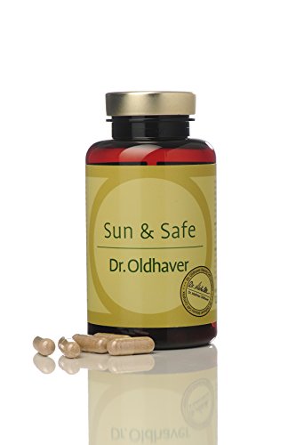 Dr. Oldhaver | Sun & Safe Bräunungskapseln | Beta-Carotin Tabletten | mit UV-Schutz | Beta-Carotin Kapseln für natürlich braunen Teint | 120 Kapseln