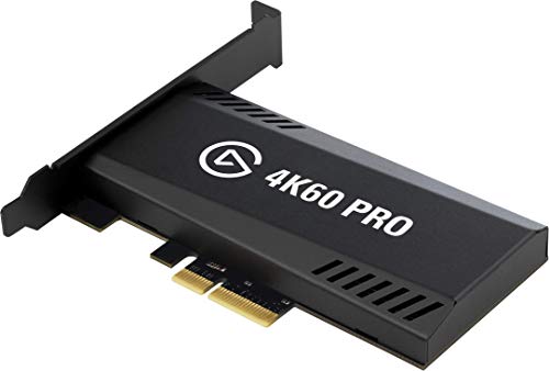 Elgato Game Capture 4K60 Pro MK.2 (4K60FPS HDR Capture - PCI x 4 (Intern) und Passthrough, PCIe Capture Card, Ultra-Low-Latency Technologie)