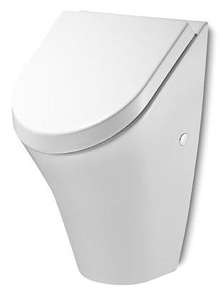 Urinal mit Deckel Roca Urinal Nexo inkl. Deckel mit Absenkautomatik | Zulauf von hinten