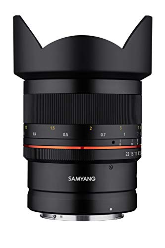 Samyang MF 14mm F2.8 RF Canon EOS R - manuelles Ultraweitwinkel Objektiv, 14 mm Festbrennweite für Canon EOS R & RP Vollformat & APS-C Kameras mit RF Anschluss, für EOS Serie