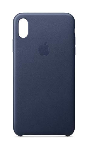 Apple Leder Case (Iphone Xs Max) - Mitternachtsblau