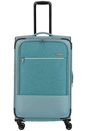 Travelite Reisegepäck-Serie 'ARONA' attraktive Trolleys und Bordtaschen in 3 Farben Koffer, 77 cm, 84 L, Aqua