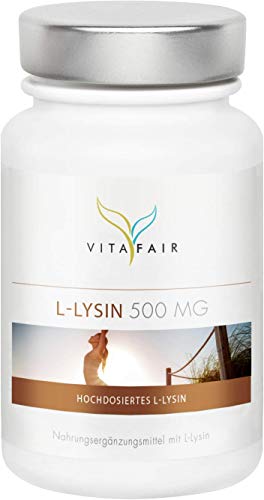 L-Lysin | 2000 mg pro Tagesdosis | 120 Kapseln | Hochdosierte essentielle Aminosäure | Vegan | Ohne Magnesiumstearat | Made in Germany