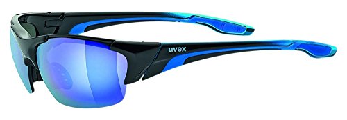 Uvex Unisex Blaze III Sportbrille, One Size, black Blue