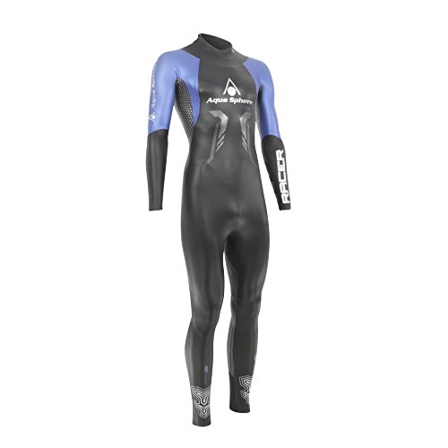 Aqua Sphere Herren Racer Triathlon Neoprenanzug S schwarz/blau