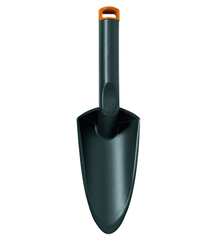 Fiskars Blumenkelle, Länge 29 cm, Glasfaserverstärkter Kunststoff, Schwarz/Orange, Solid, 1000694