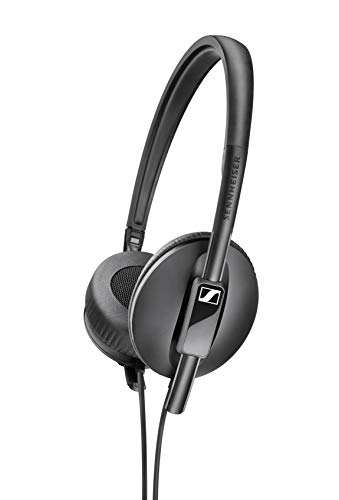 Sennheiser HD 100 Leichter, Faltbarer On-Ear-Kopfhörer ̶̶ schwarz