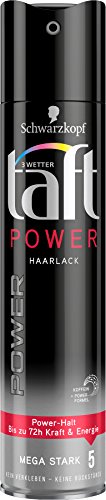 3 Wetter Taft Haarlack Power mega starker Halt 5, 5er Pack (5 x 250 ml)