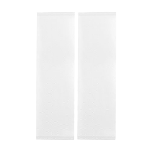 JAROLIFT Insektenschutz-Vorhang Arioso | 2x 75 x 220 cm, weiß