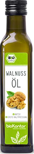 Bio Walnussöl - nativ, 1. Kaltpressung, 100% natur - bioKontor - 250ml
