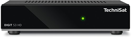 TechniSat DIGIT S3 HD / Digital-Receiver mit Single-Tuner für Empfang in HD, Programmlistenmanager, HDMI, schwarz