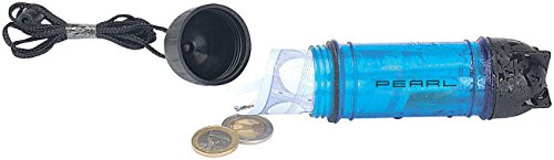PEARL Wasserdichte Geldbörse: Wasserdichte Schwimmbox in Kapselform (Wasserdichte Tasche für Wertsachen)