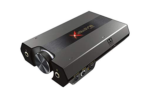 Sound BlasterX G6 7.1 HD Externe Gaming-DAC- und USB-Soundkarte mit Xamp-Kopfhörerverstärker für PS4, Xbox One, Nintendo Switch und PC