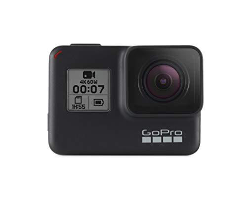 GoPro  HERO7  Schwarz  –  wasserdichte  digitale  Actionkamera  mit  Touchscreen,  4K-HD-Videos,  12-MP-Fotos,  Livestreaming,  Stabilisierung