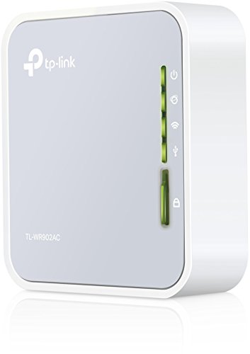 P-Link TL-WR902AC Tragbarer AC750-WLAN Dualband Router, WISP, Repeater, Accesspoint, Hotspot