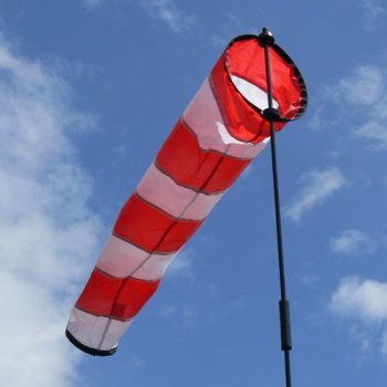 Windsack - AVIA - Sock L - UV-beständig und wetterfest - Ø18cm, Länge: 73cm, Standhöhe: 100cm - inkl. Fiberglasstab