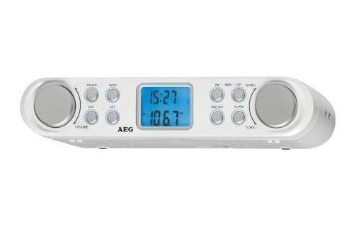 AEG KRC 4344 Küchenradio, PLL-UKW-Radio, Eco-Save-Stromsparfunktion, Unterbaufähig