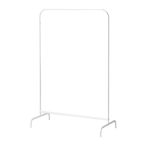 IKEA MULIG - MULIG Garderobenständer, weiß - 151 x 99 x 46 cm