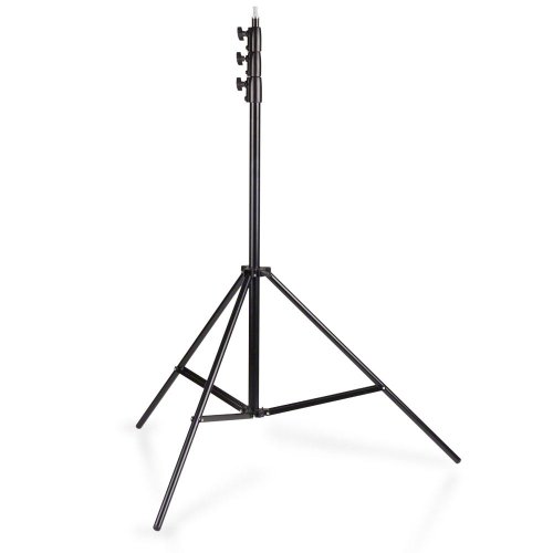 Walimex Pro Lampenstativ Air (max. Höhe 355 cm, 3 luftgefederte Segmente, max. Belastbarkeit ca. 8kg)