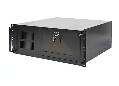 19 Zoll Rack Server Gehäuse 4U / 4HE schwarz - 48cm tief - ATX - NEU