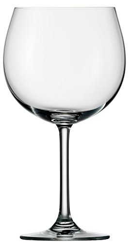 Stölzle Lausitz Burgunder Rotweinglas Weinland 650ml, 6er Set Weinglas, hochwertige Qualität, spülmaschinenfeste Burgundergläser, bauchige Rotweinballons