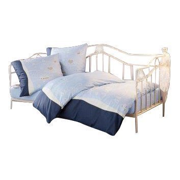 moebel direkt online Day-Bed / Einzelbett / Metallbett cremeweiß